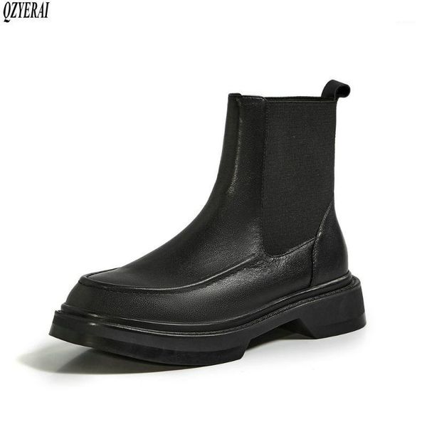 qzyerai new design genuine leather women's boots boots european style fashion cowhide female autumn winter shoes1, Black
qzyerai new design genuine leather women's boots boots european style fashion cowhide female autumn winter shoes1, Black