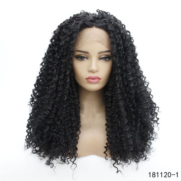hd transparent full synthetic lace front wig black afro kinky curly simulation human hair lacefront wigs 14~26 inches 181120-1, Black;brown
hd transparent full synthetic lace front wig black afro kinky curly simulation human hair lacefront wigs 14~26 inches 181120-1, Black;brown
