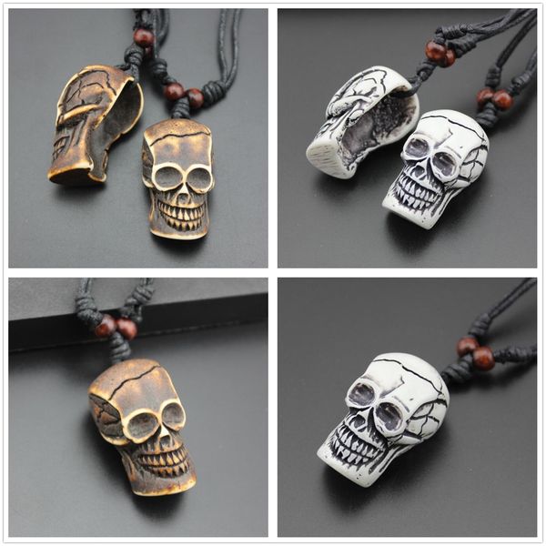 tribal resin skeleton skull choker pendant necklace charm jewelry black rope gift decor ing, Silver
tribal resin skeleton skull choker pendant necklace charm jewelry black rope gift decor ing, Silver