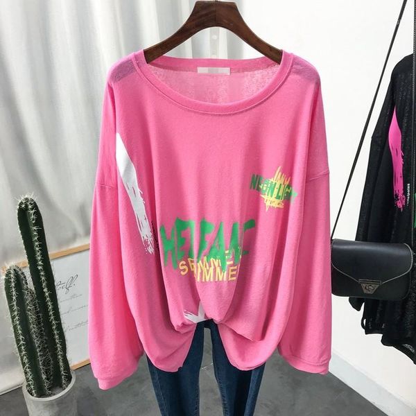 thin streewear tee women long sleeve see through t shirt lady loose oversized t-shirt cool graphic soft pink1, White
thin streewear tee women long sleeve see through t shirt lady loose oversized t-shirt cool graphic soft pink1, White