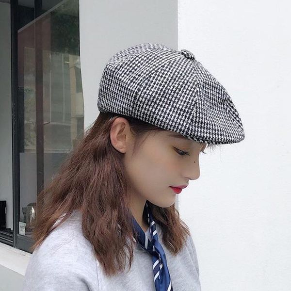 boina masculina sombrero casquette british retro plaid wild beret thin woolen forward hat boinas para mujer cappello donna 20201, Blue;gray
boina masculina sombrero casquette british retro plaid wild beret thin woolen forward hat boinas para mujer cappello donna 20201, Blue;gray