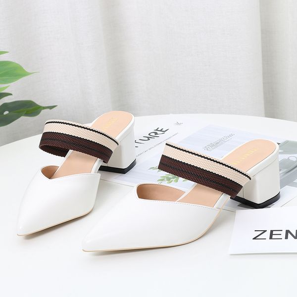 2021 new european and summer point-blank-mouth women's heels in sandals tmc7, Black
2021 new european and summer point-blank-mouth women's heels in sandals tmc7, Black