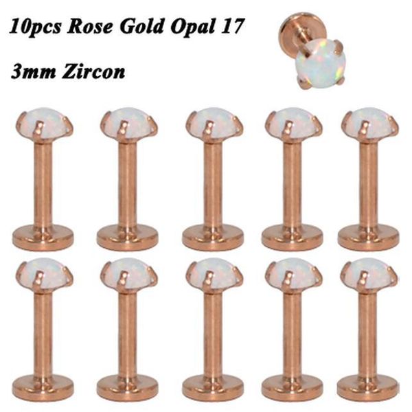 10pcs labret tragus cartilage earring 16g prong cz gem round tragus lip ring opal labret ear cartilage earring piercing jewelry q sqcwon, Silver
10pcs labret tragus cartilage earring 16g prong cz gem round tragus lip ring opal labret ear cartilage earring piercing jewelry q sqcwon, Silver