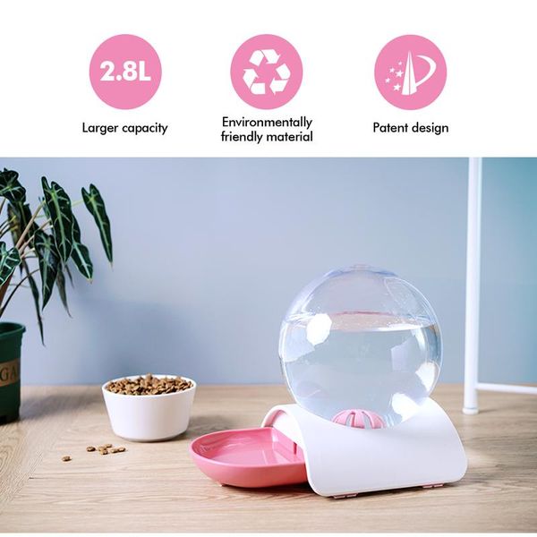 2.8l matic cat dog water fountain feeder bubble shape cat dog water dispenser pet drinking bowl for cat dogs no ele sqcivv
2.8l matic cat dog water fountain feeder bubble shape cat dog water dispenser pet drinking bowl for cat dogs no ele sqcivv