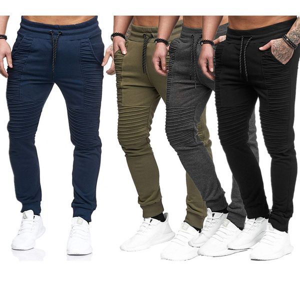 leisure autumn and winter design personalized sports men's trousers hip hop striped fitness pants, Black
leisure autumn and winter design personalized sports men's trousers hip hop striped fitness pants, Black