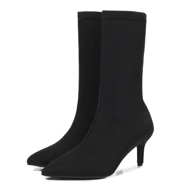 2021 new european and fashion pointed to sweet suede define solid foot color multi-color thin heel women's boots mh4w, Black
2021 new european and fashion pointed to sweet suede define solid foot color multi-color thin heel women's boots mh4w, Black