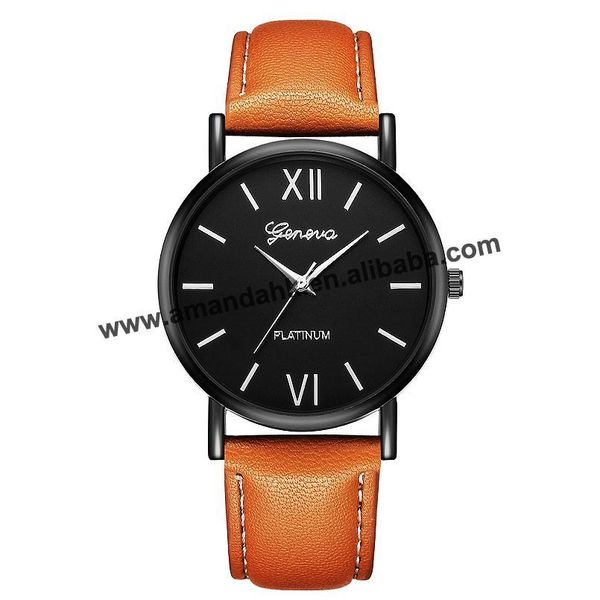 women dress bracelet watches new students geneva men casul watches strap army military men quartz wrist watches 614 t200420, Slivery;brown
women dress bracelet watches new students geneva men casul watches strap army military men quartz wrist watches 614 t200420, Slivery;brown