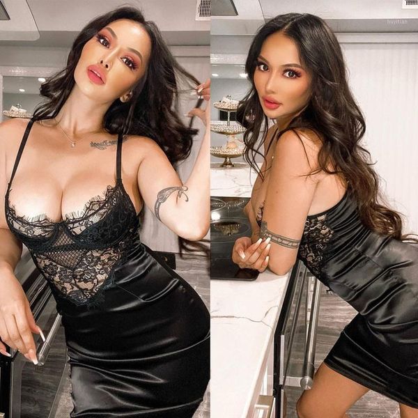 women lingerie nightgown underwear lace embroidery seduction women black nightwear sling back cross night dress #31, Black;red
women lingerie nightgown underwear lace embroidery seduction women black nightwear sling back cross night dress #31, Black;red