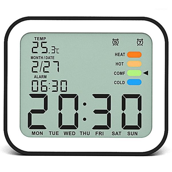 other clocks & accessories abfp lcd digital alarm with snooze time table clock temperature calendar backlight electronic deskclock1
other clocks & accessories abfp lcd digital alarm with snooze time table clock temperature calendar backlight electronic deskclock1
