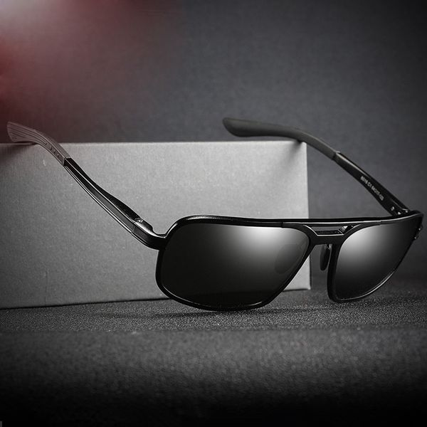 2020 men's aluminum magnesium polarized sunglasses square frame driving sports sun glasses for men uv400, White;black
2020 men's aluminum magnesium polarized sunglasses square frame driving sports sun glasses for men uv400, White;black