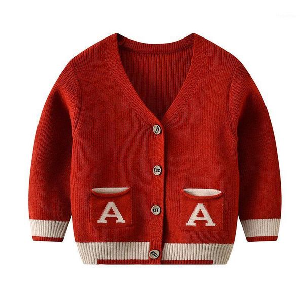 pullover autumn korean boy cardigan kids letter a pocket v-neck knitted baby british style sweater coats toddler outwear1, Blue
pullover autumn korean boy cardigan kids letter a pocket v-neck knitted baby british style sweater coats toddler outwear1, Blue
