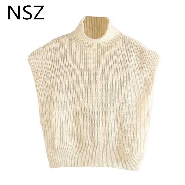 nsz women oversized padded shoulder sweater vest loose sleeveless jumper knitted jacket coat fashion ladies tank waistcoat, Black;white
nsz women oversized padded shoulder sweater vest loose sleeveless jumper knitted jacket coat fashion ladies tank waistcoat, Black;white