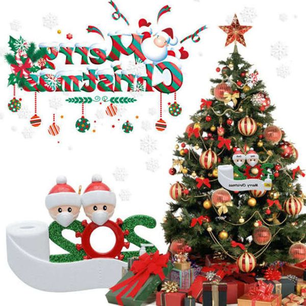 2020 quarantine christmas party decoration gift santa claus with mask personalized xmas tree ornament all series
2020 quarantine christmas party decoration gift santa claus with mask personalized xmas tree ornament all series