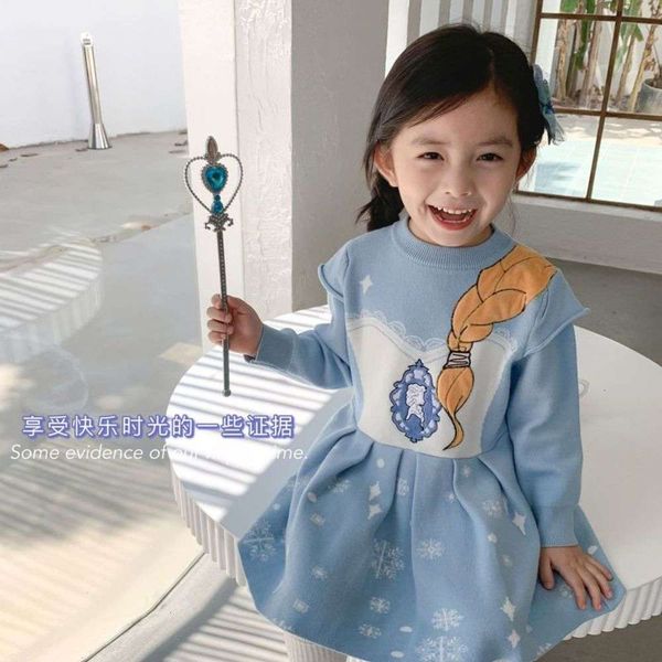 thickened cashmere amp; girl's new autumn & winter knitted woolen aisha snow princs drs, Red;yellow
thickened cashmere amp; girl's new autumn & winter knitted woolen aisha snow princs drs, Red;yellow