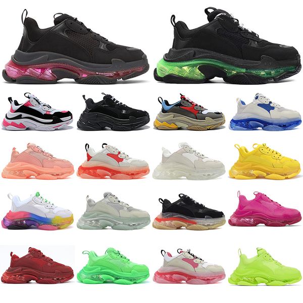 new arrival triple s clear sole men woman paris platform casual running shoes black pink green grey women mens trainers sport sneakers 36-45
new arrival triple s clear sole men woman paris platform casual running shoes black pink green grey women mens trainers sport sneakers 36-45