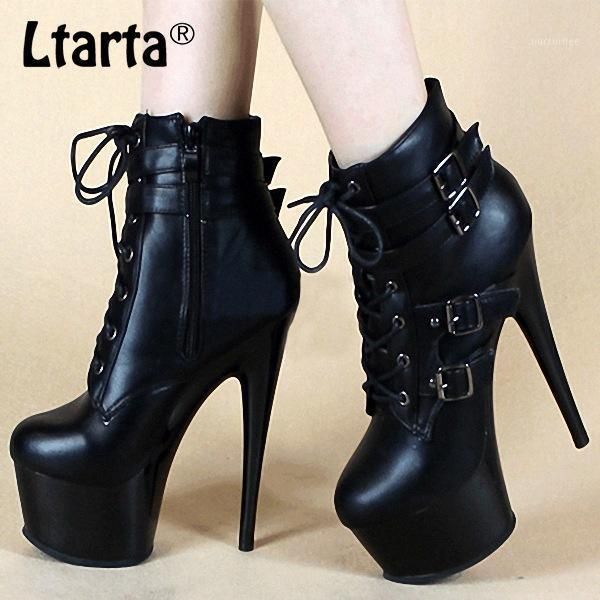 ltarta 15cm heels black white platform ultra-high heeled heeled boots tie matte performance nightclub dancing boots lyp-c-0951
ltarta 15cm heels black white platform ultra-high heeled heeled boots tie matte performance nightclub dancing boots lyp-c-0951