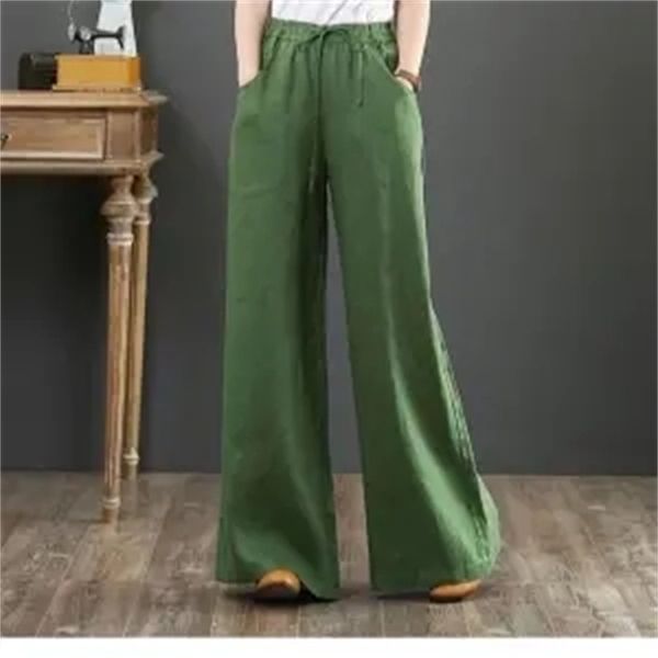 2021 new summer plus size woman cotton linen pants for women high waist wide leg troursers ladies streetwear womens clothing cvnb, Black;white
2021 new summer plus size woman cotton linen pants for women high waist wide leg troursers ladies streetwear womens clothing cvnb, Black;white