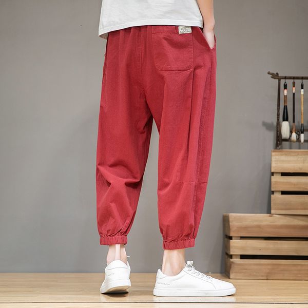 2020 summer new casual cotton and linen men's chinese style large size harem leggings sports pants, Black
2020 summer new casual cotton and linen men's chinese style large size harem leggings sports pants, Black