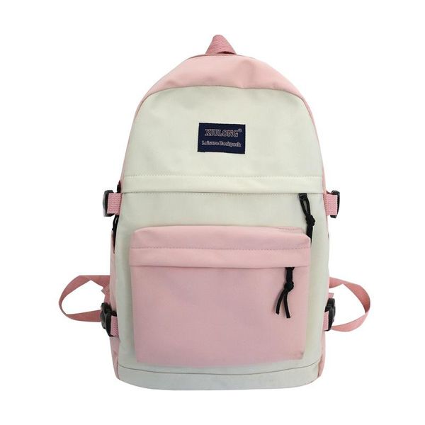 backpacks women school backpack for teenage girls pink nylon panelled back pack school bags soft lightweight patchwork bagpack bbyjxw
backpacks women school backpack for teenage girls pink nylon panelled back pack school bags soft lightweight patchwork bagpack bbyjxw