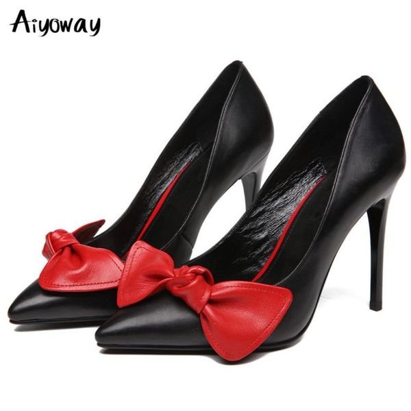 dress shoes aiyoway beautiful elegant pointed toes pencil high heel pumps fashion bowknot slip on ladies prom, Black
dress shoes aiyoway beautiful elegant pointed toes pencil high heel pumps fashion bowknot slip on ladies prom, Black