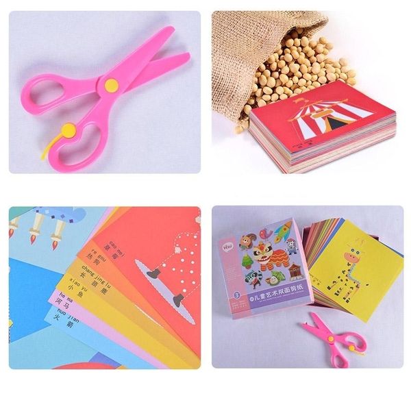 120 pcs cartoon paper folding cutting knutselen kinderen art craft diy educational toys for children jouet enfant kindergarten 201014
120 pcs cartoon paper folding cutting knutselen kinderen art craft diy educational toys for children jouet enfant kindergarten 201014