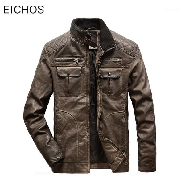 eichos eu size men jacket leather vintage distressed winter jackets mens motorbike leather clothing multi pocket mens faux coat1, Black
eichos eu size men jacket leather vintage distressed winter jackets mens motorbike leather clothing multi pocket mens faux coat1, Black