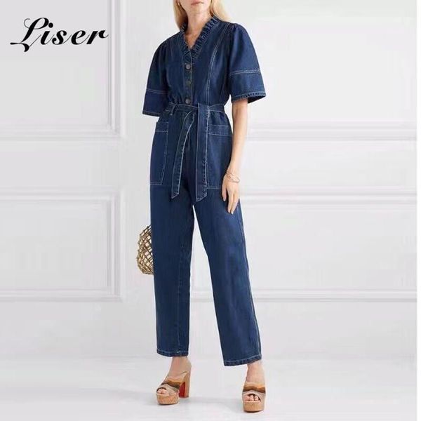 liser 2020 new summer denim women jumpsuits overalls v-neck half sleeve high waist fashionable club celebrity party vestidos1, Black;white
liser 2020 new summer denim women jumpsuits overalls v-neck half sleeve high waist fashionable club celebrity party vestidos1, Black;white