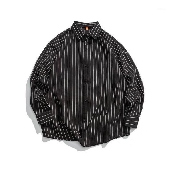 vintage shirt men korean style streetwear mens long sleeve shirts fashion mens striped oversize harajuku korean men shirt 50cs1, White;black
vintage shirt men korean style streetwear mens long sleeve shirts fashion mens striped oversize harajuku korean men shirt 50cs1, White;black