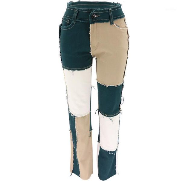 women's jeans ladies trousers 2021 female street costumes woman patchwork fashion high waist hip hop straight1, Blue
women's jeans ladies trousers 2021 female street costumes woman patchwork fashion high waist hip hop straight1, Blue