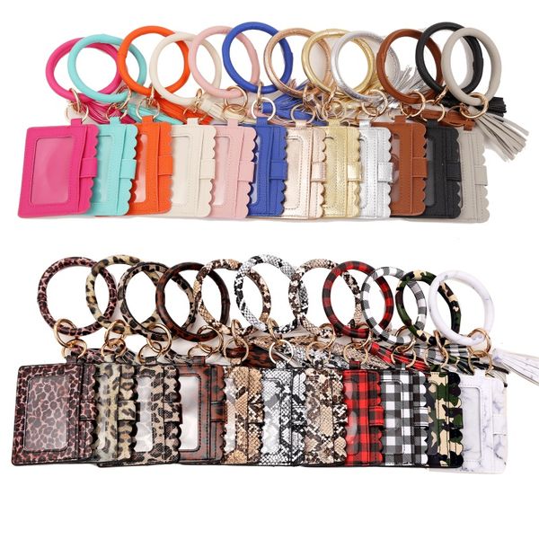 2021 personalized monogram leopard and snakeskin leather bracelet keychain credit card wallet keychain with tassel 7427086, Black
2021 personalized monogram leopard and snakeskin leather bracelet keychain credit card wallet keychain with tassel 7427086, Black
