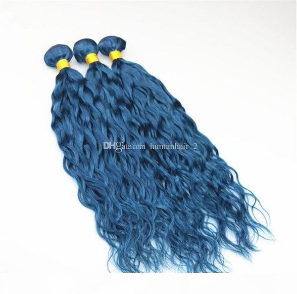 wet and wavy blue human hair weaves blue hair extensions 3pcs lot blue hair weaves water wave bundles, Black;brown
wet and wavy blue human hair weaves blue hair extensions 3pcs lot blue hair weaves water wave bundles, Black;brown