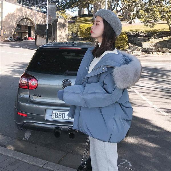 short cotton coat female 2020 new korean version of the cotton jacket loose bread clothing thickened student coat winter jacket, Black
short cotton coat female 2020 new korean version of the cotton jacket loose bread clothing thickened student coat winter jacket, Black