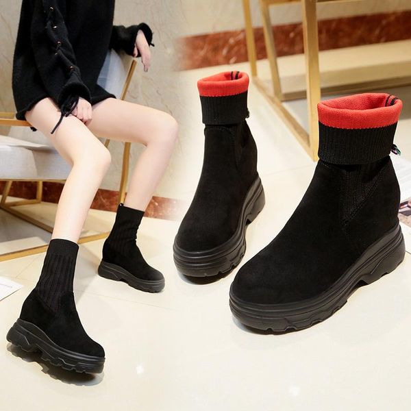 autumn and winter online celebrity british wind shoes girl athletic shoes boots girl sos-style thi bolady -40, Black
autumn and winter online celebrity british wind shoes girl athletic shoes boots girl sos-style thi bolady -40, Black