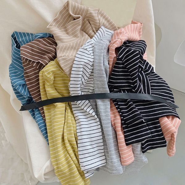 autumn winter baby girls striped long sleeve shirt t-shirt fashion turtleneck children toddler girls boys kids cotton tees qz159 y0121, Blue
autumn winter baby girls striped long sleeve shirt t-shirt fashion turtleneck children toddler girls boys kids cotton tees qz159 y0121, Blue