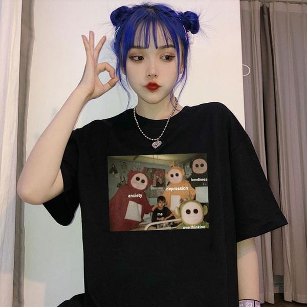 пародия harajuku письмо печати смешные лета короткого рукав женщин вскользь большого размер сыпучей моды мультфильм fun футболка printed тро, White
пародия harajuku письмо печати смешные лета короткого рукав женщин вскользь большого размер сыпучей моды мультфильм fun футболка printed тро, White