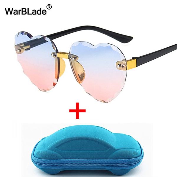 heart rimless kids sunglasses love shape children sun glasses fashion girls outdoors travel uv400 protection eyewear with boxes sqclqo, Blue
heart rimless kids sunglasses love shape children sun glasses fashion girls outdoors travel uv400 protection eyewear with boxes sqclqo, Blue