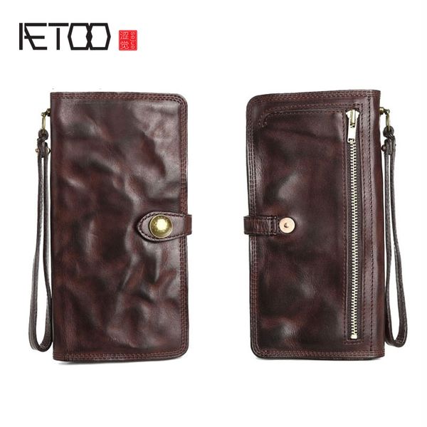 hbp aetoo leather men's long wallet leather multi-card wallet new original retro buckle personality youth wallet, Red;black
hbp aetoo leather men's long wallet leather multi-card wallet new original retro buckle personality youth wallet, Red;black