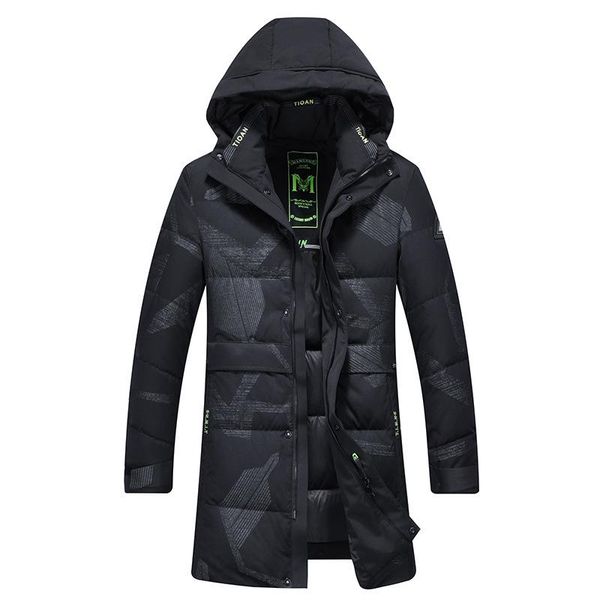 mid-length down feather suit male 2020 winter new style trend printed casual hooded young and middle-aged down feather warm coat, Black
mid-length down feather suit male 2020 winter new style trend printed casual hooded young and middle-aged down feather warm coat, Black