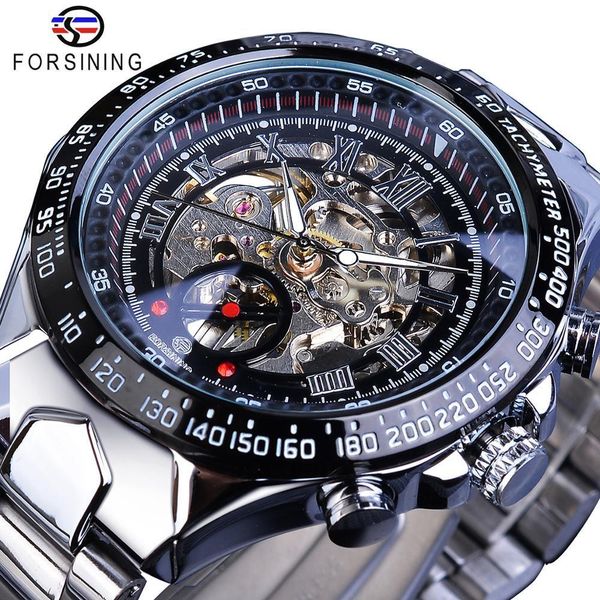 forsining transparent case open work silver stainless steel mechanical skeleton sport wrist watch men brand luxury men clock t200311, Slivery;brown
forsining transparent case open work silver stainless steel mechanical skeleton sport wrist watch men brand luxury men clock t200311, Slivery;brown