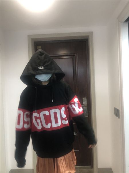 wholesale- supremitied winter fashion gcds hoodie sweatshirt women men lettering gcds crewneck wool blend pullover italy brand clothing, Black
wholesale- supremitied winter fashion gcds hoodie sweatshirt women men lettering gcds crewneck wool blend pullover italy brand clothing, Black