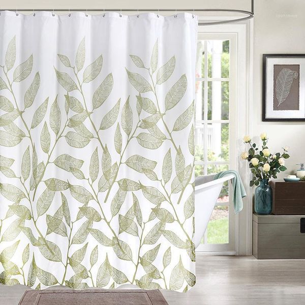 shower curtains green plant leaf print simple elegant curtain for bathroom waterproof polyester fabric bath curtain1
shower curtains green plant leaf print simple elegant curtain for bathroom waterproof polyester fabric bath curtain1