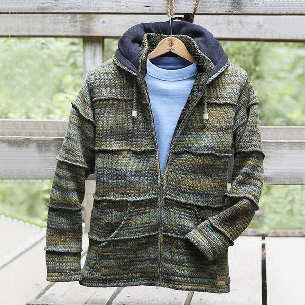 men's autumn winter green long sleeve hooded cardigan sweater sweater1, White;black
men's autumn winter green long sleeve hooded cardigan sweater sweater1, White;black
