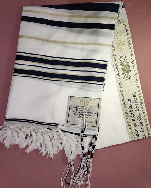 50*180cm tallit prayer shawl polyester talit with zipper bag tallis israeli praying scarfs for men women shawls and wraps 201026, Blue;gray
50*180cm tallit prayer shawl polyester talit with zipper bag tallis israeli praying scarfs for men women shawls and wraps 201026, Blue;gray