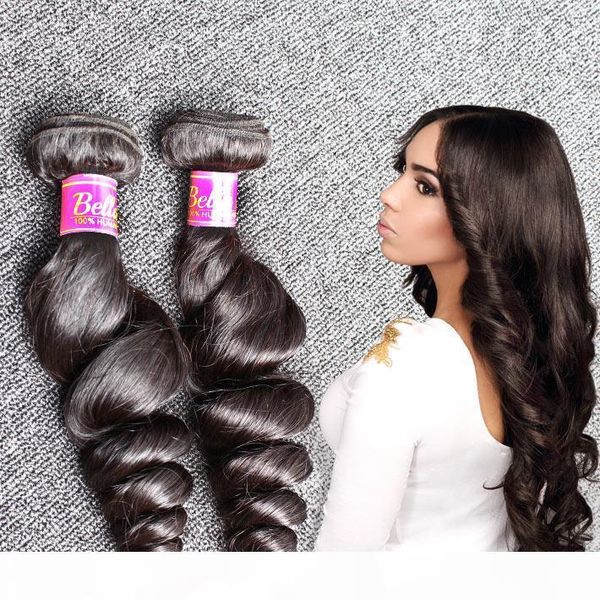 bella hair 8a virgin brazilian hair weave peruvian malaysian indian remy hair extensions natural color loose wave human hair ing, Black
bella hair 8a virgin brazilian hair weave peruvian malaysian indian remy hair extensions natural color loose wave human hair ing, Black