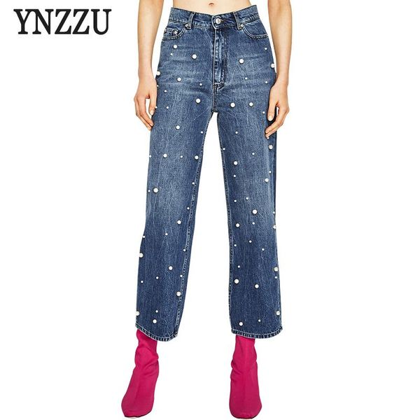 women's jeans ynzzu est fashion 2021 autumn pearls woman high waist casual loose long denim pants trousers for women plus size yb204, Blue
women's jeans ynzzu est fashion 2021 autumn pearls woman high waist casual loose long denim pants trousers for women plus size yb204, Blue
