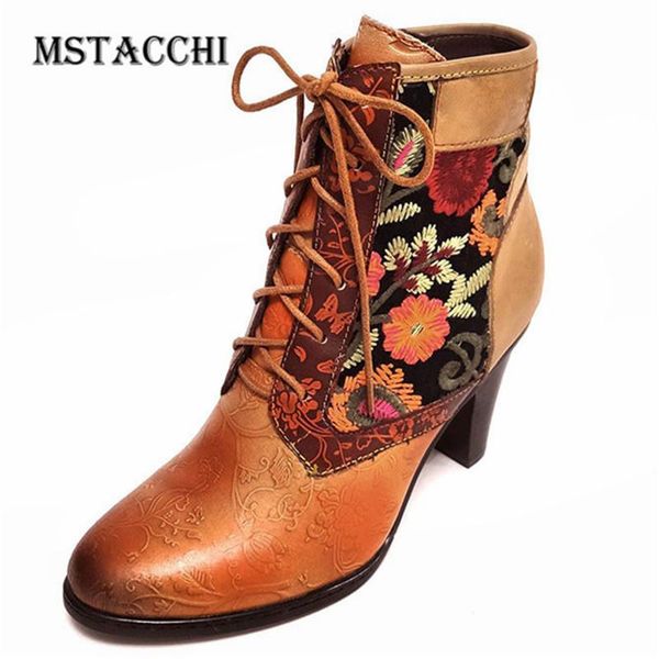 mstacchi women rubbing color patchwork embroider jackboots cross-tied sewing flower pointed toe motorcycle boots heels for lady, Black
mstacchi women rubbing color patchwork embroider jackboots cross-tied sewing flower pointed toe motorcycle boots heels for lady, Black