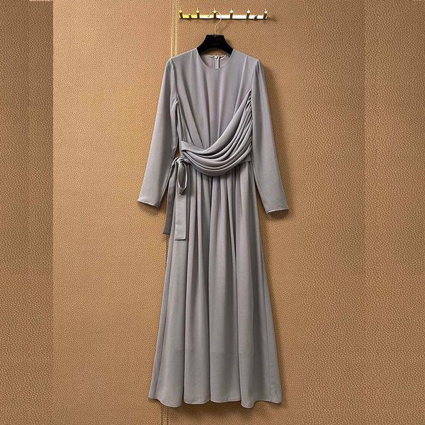 casual dresses runway 2021 summer long sleeve gray pleated fashion dress holiday 210105xp04, Black;gray
casual dresses runway 2021 summer long sleeve gray pleated fashion dress holiday 210105xp04, Black;gray