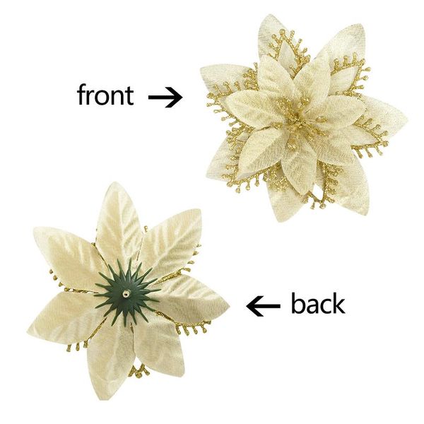10 pcs christmas glitter poinsettia flowers decorative artificial flowers for christmas tree ornaments 13cm faux sil jllhlo
10 pcs christmas glitter poinsettia flowers decorative artificial flowers for christmas tree ornaments 13cm faux sil jllhlo