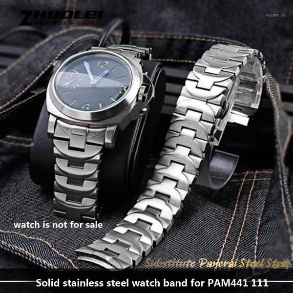 suitable for pam441 111 watch men's steel band butterfly clasp bracelet 24mm solid stainless steel elbow watch strap 24mm1, Black;brown
suitable for pam441 111 watch men's steel band butterfly clasp bracelet 24mm solid stainless steel elbow watch strap 24mm1, Black;brown