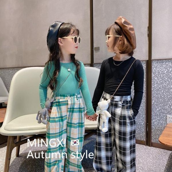 clothing sets 2021 wholesale girls 2 pcs set t-shirt+plaid pants fashion autumn suit 3-8t f545, White
clothing sets 2021 wholesale girls 2 pcs set t-shirt+plaid pants fashion autumn suit 3-8t f545, White